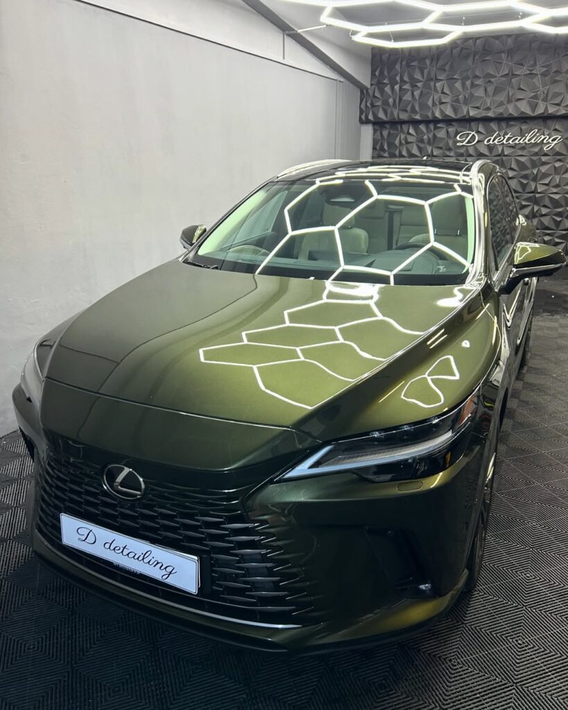 cistenie exterieru na aute lexus